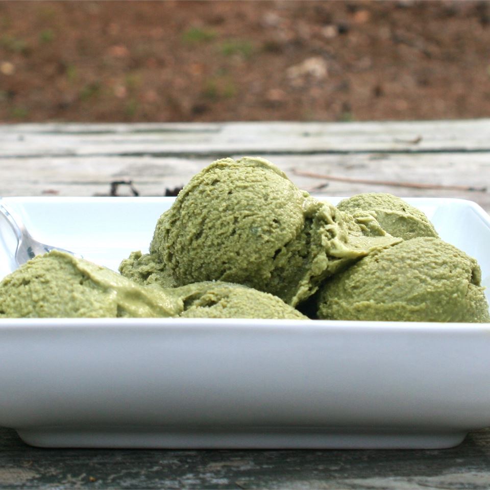 123 Green Tea Ice Cream