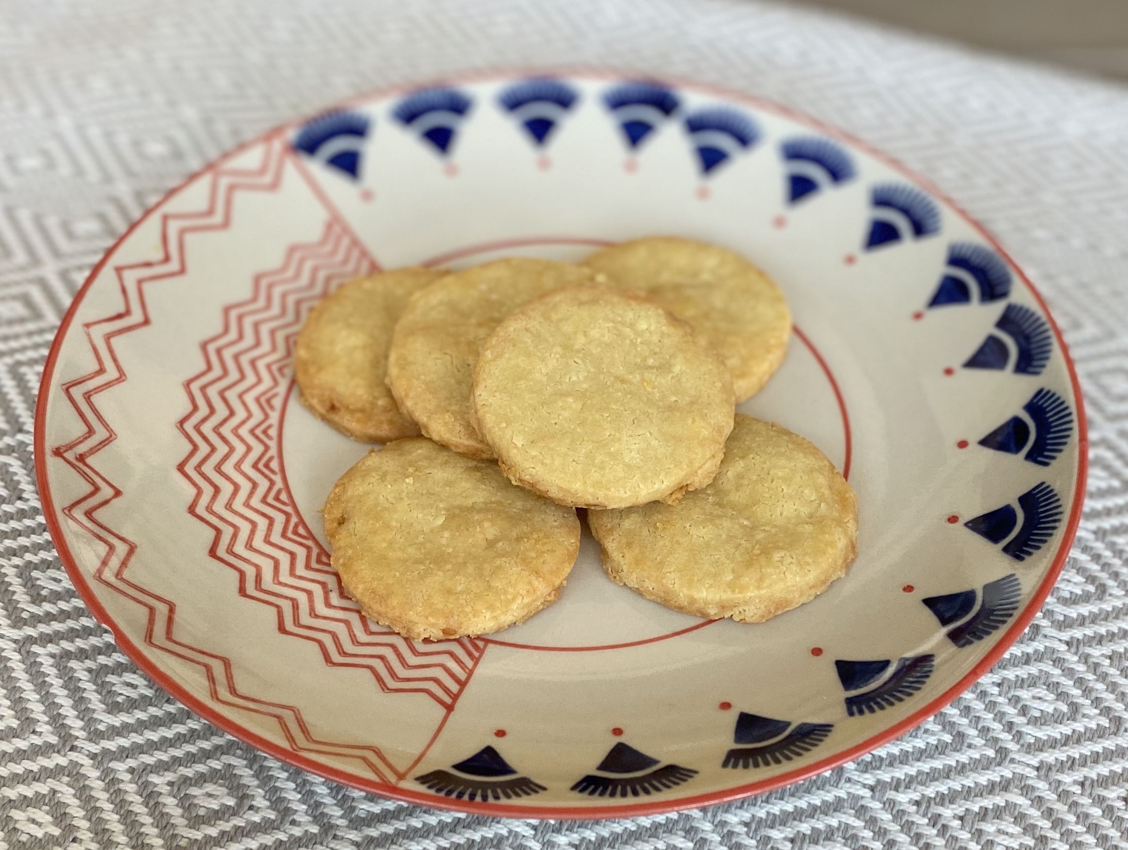 3-Ingredient Parmesan Cookies