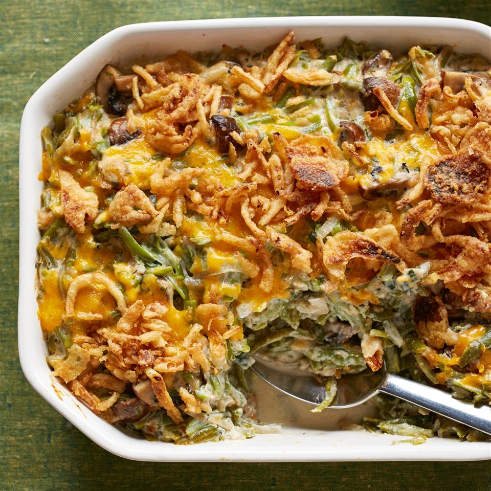 Absolutely Delicious Green Bean Casserole from Scratch