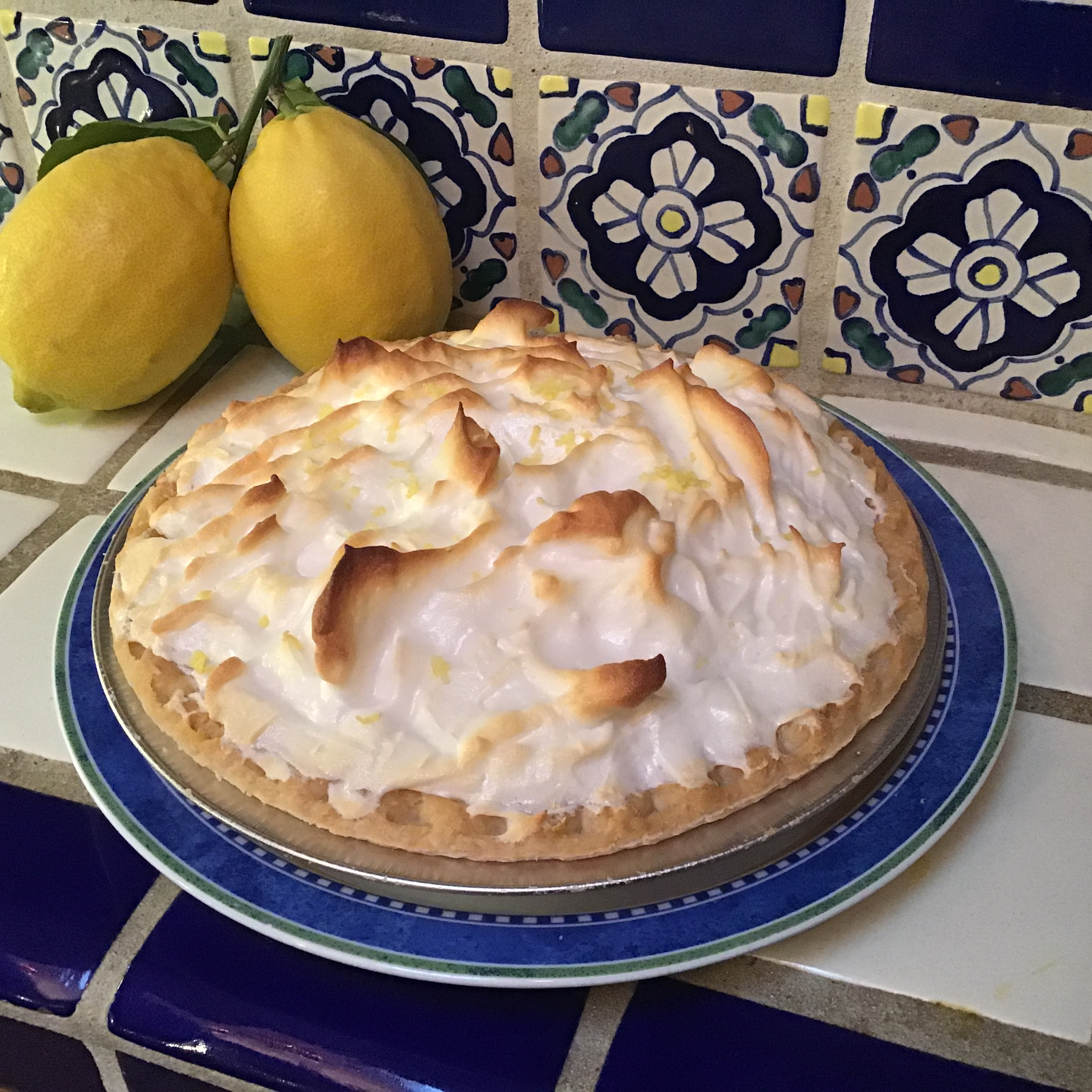 Agave-Sweetened Lemon Meringue Pie