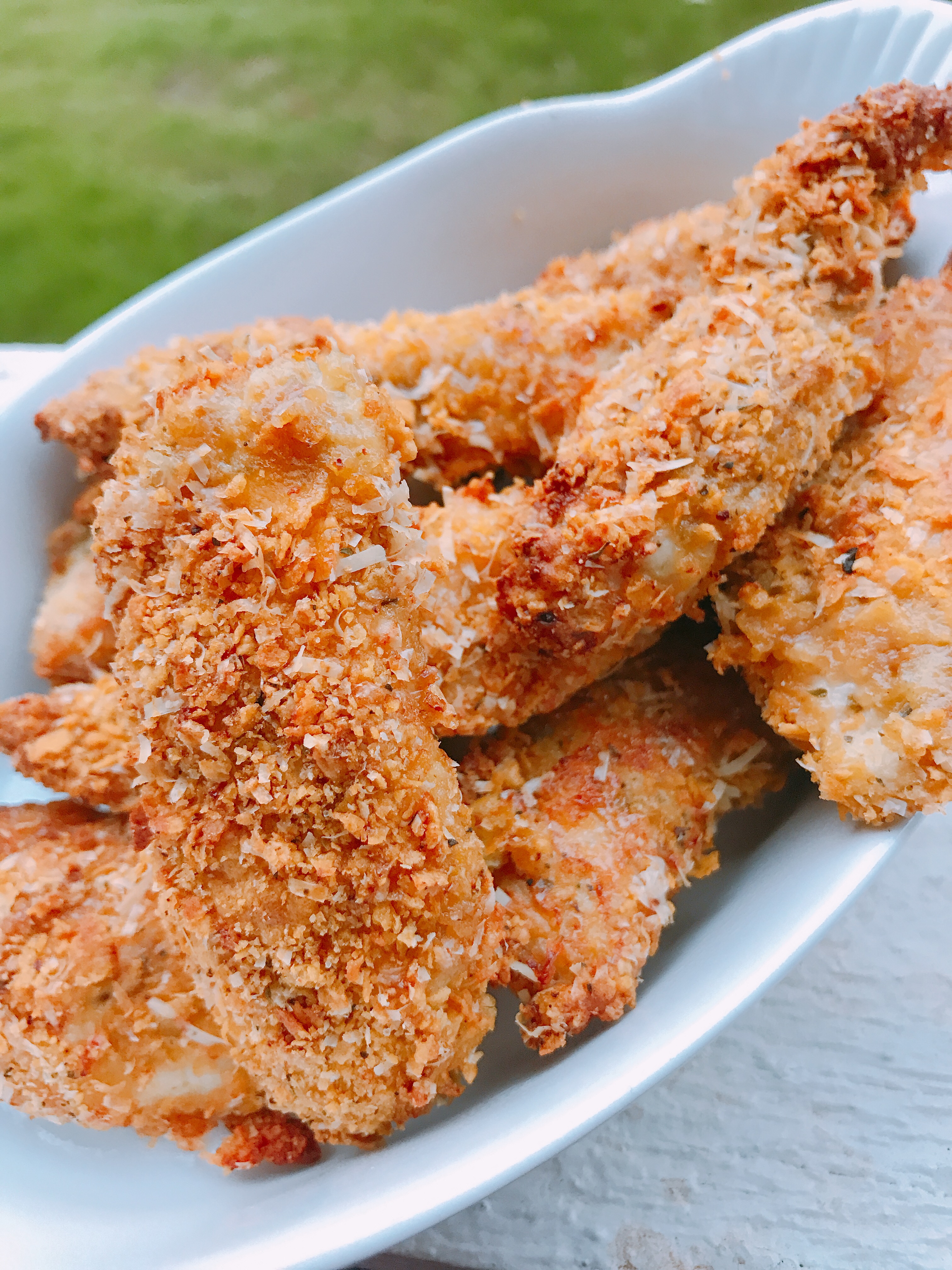 Air Fryer Cornflake-Crusted Chicken Tenders