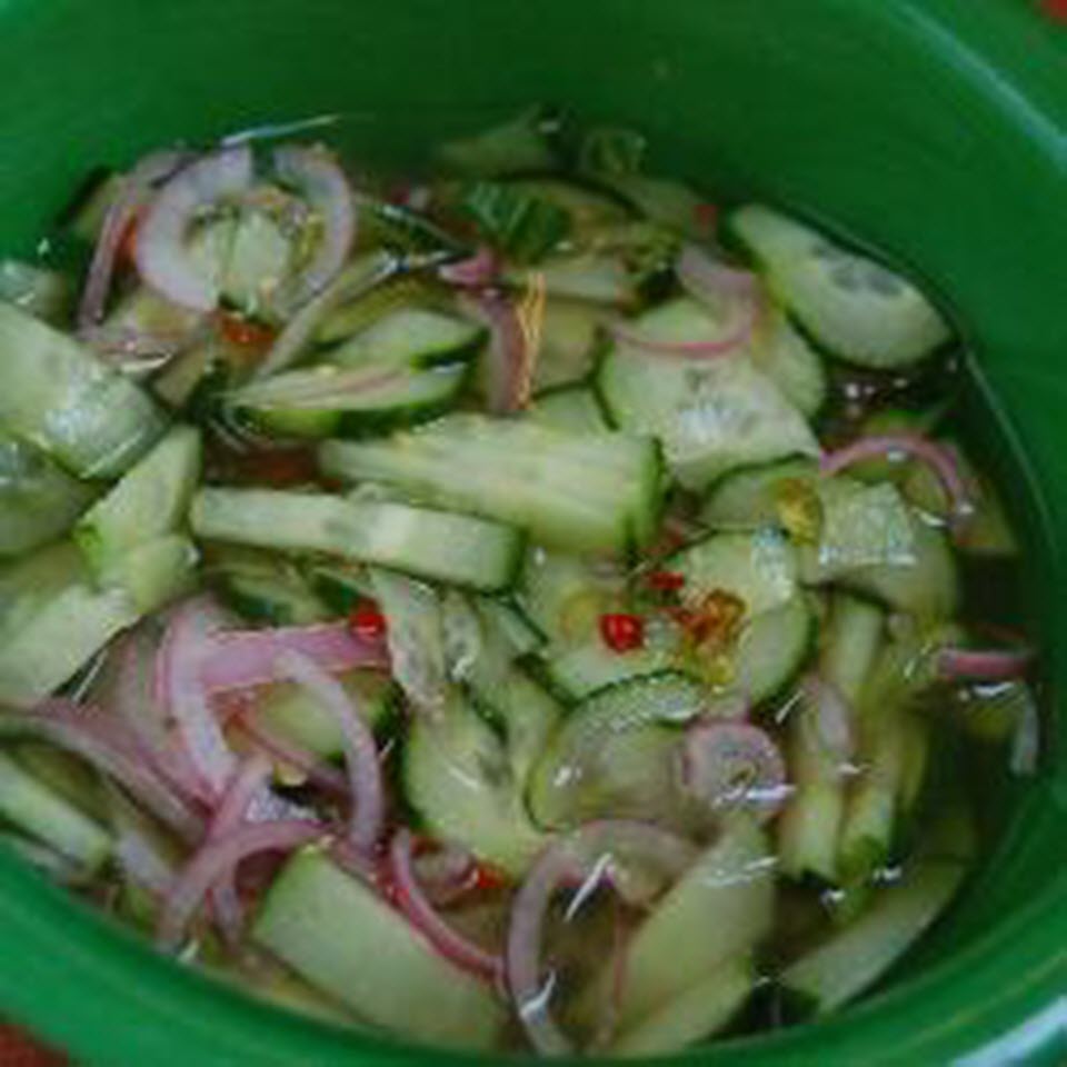 Ajad (Authentic Thai Cucumber Salad)