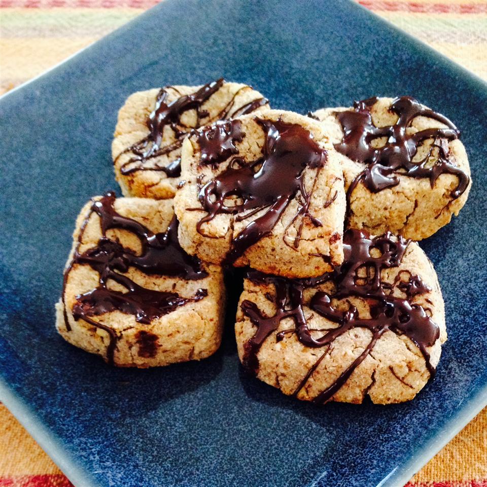 Almond Delight Cookies with Dark Chocolate (Sugar-Free Almond Pulp Cookies)