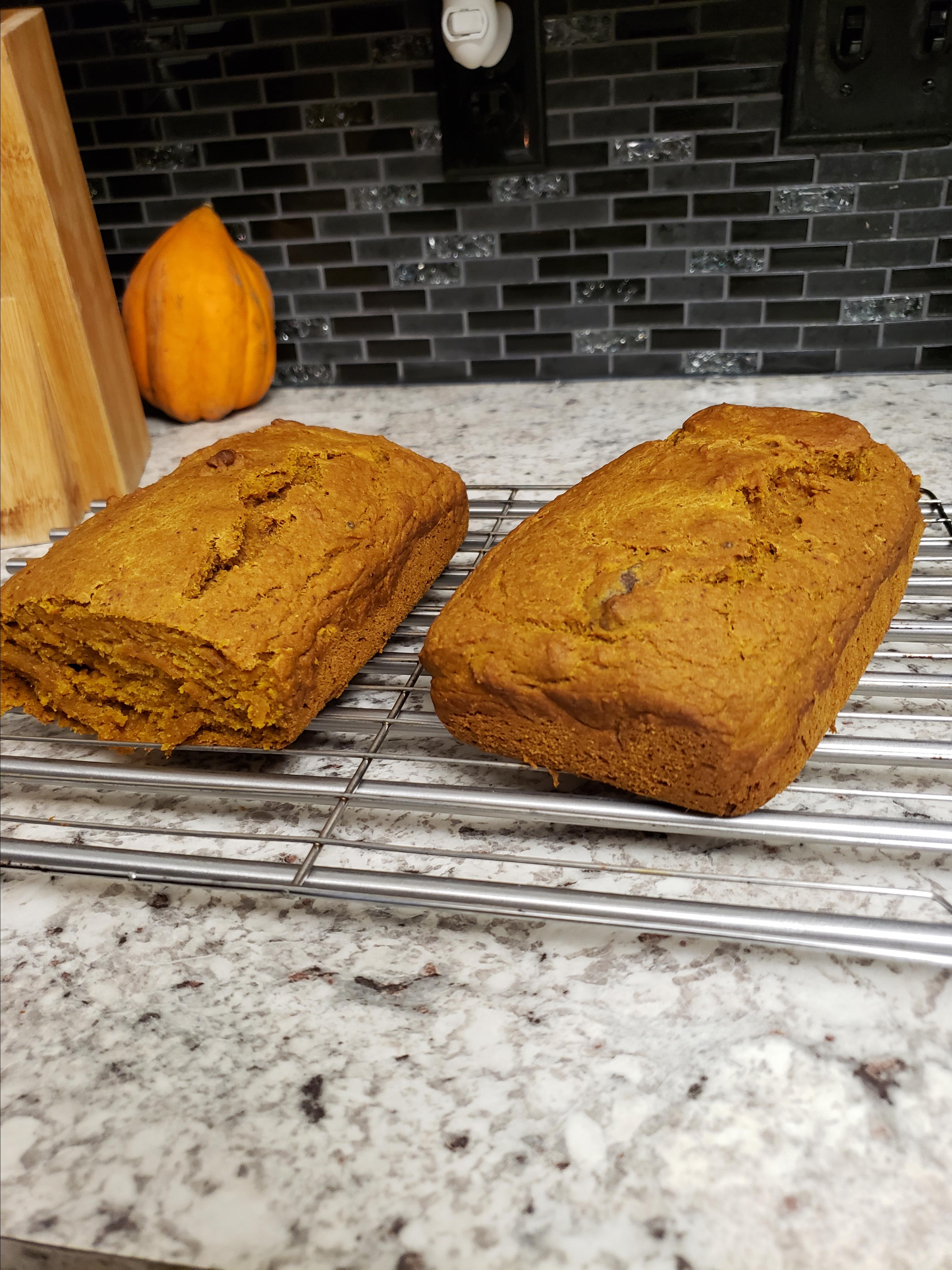 Amazing Vegan Pumpkin Bread