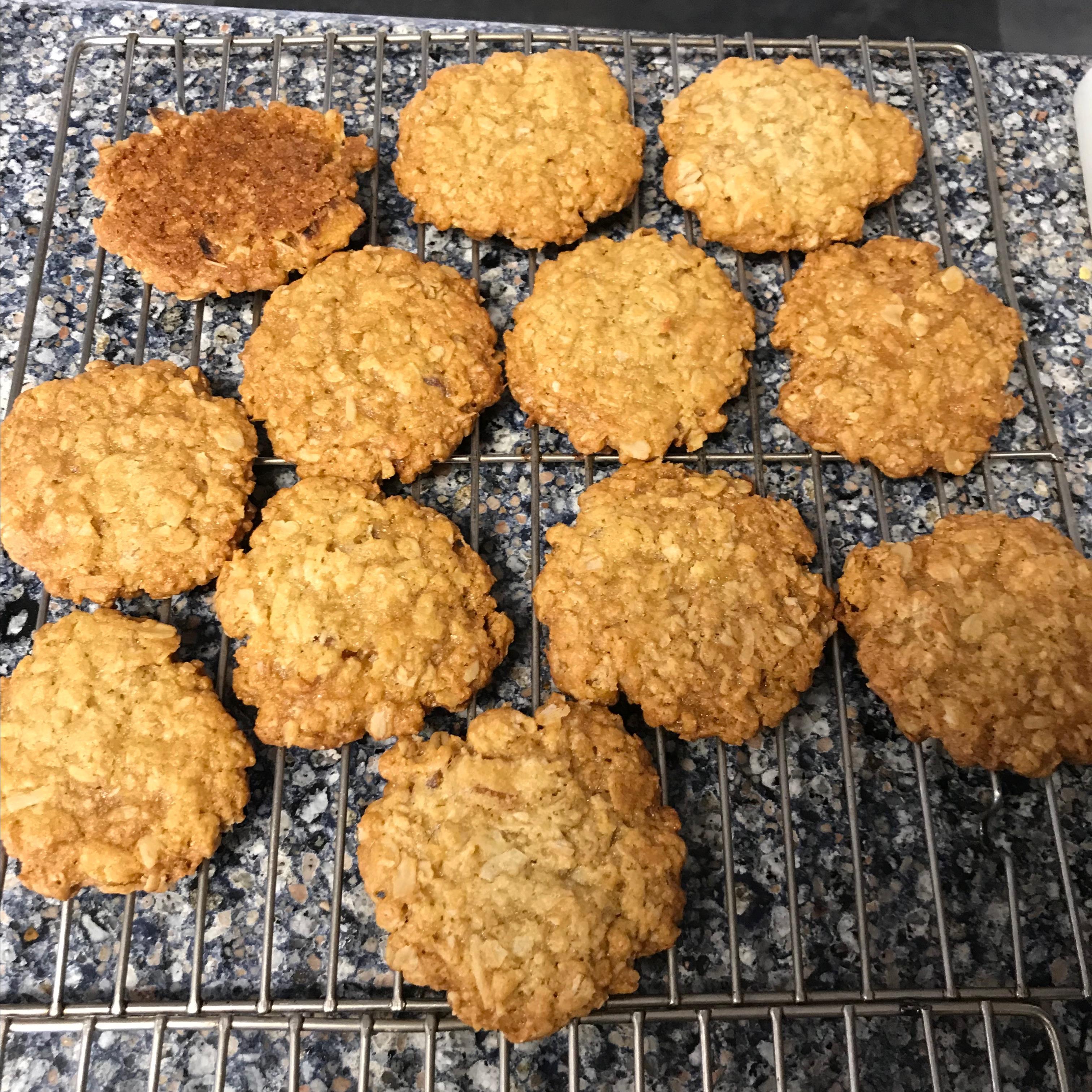 Apricot Anzac Biscuits