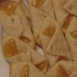 Apricot Crescent Cookies