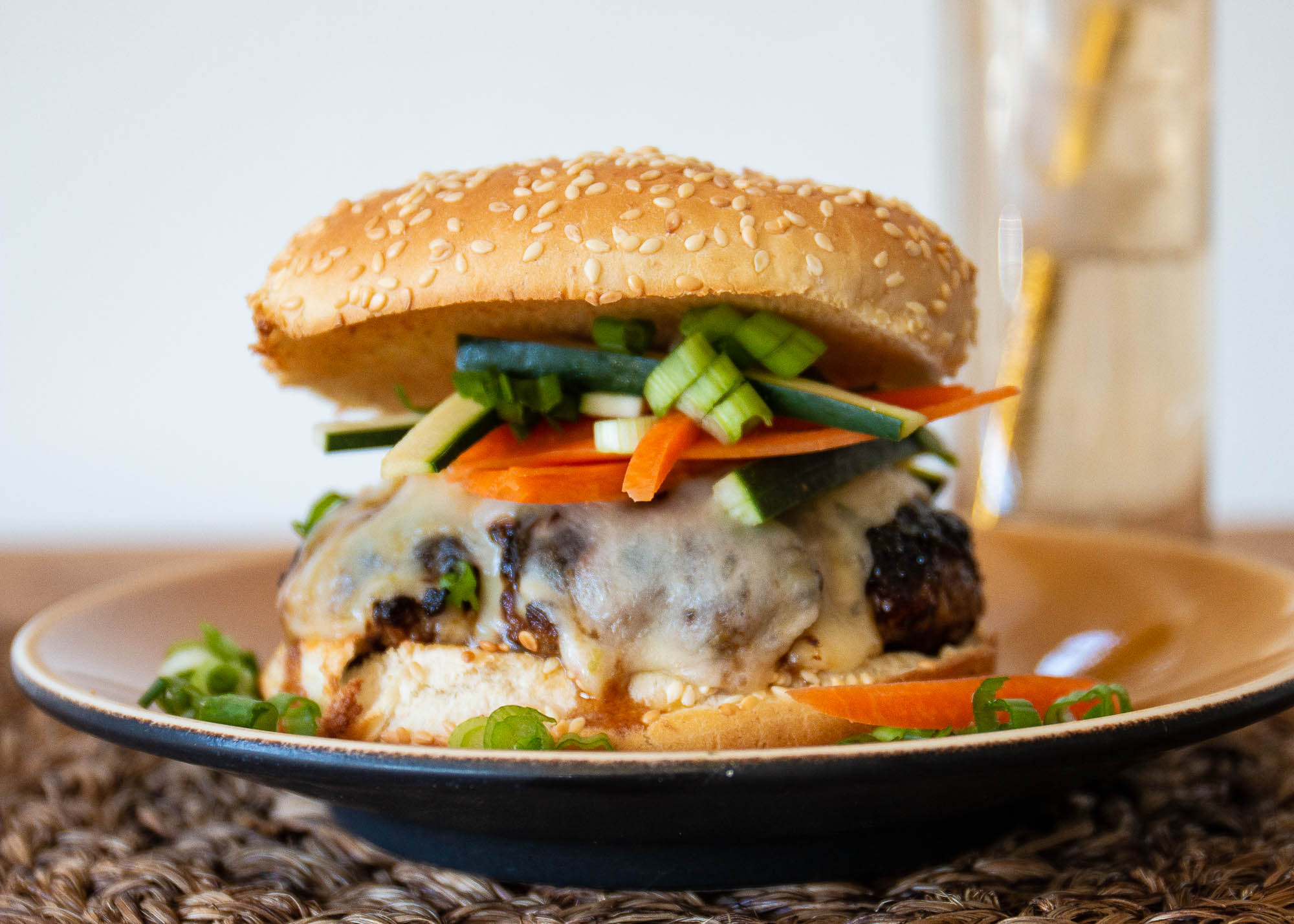 Asian Barbecue Burgers