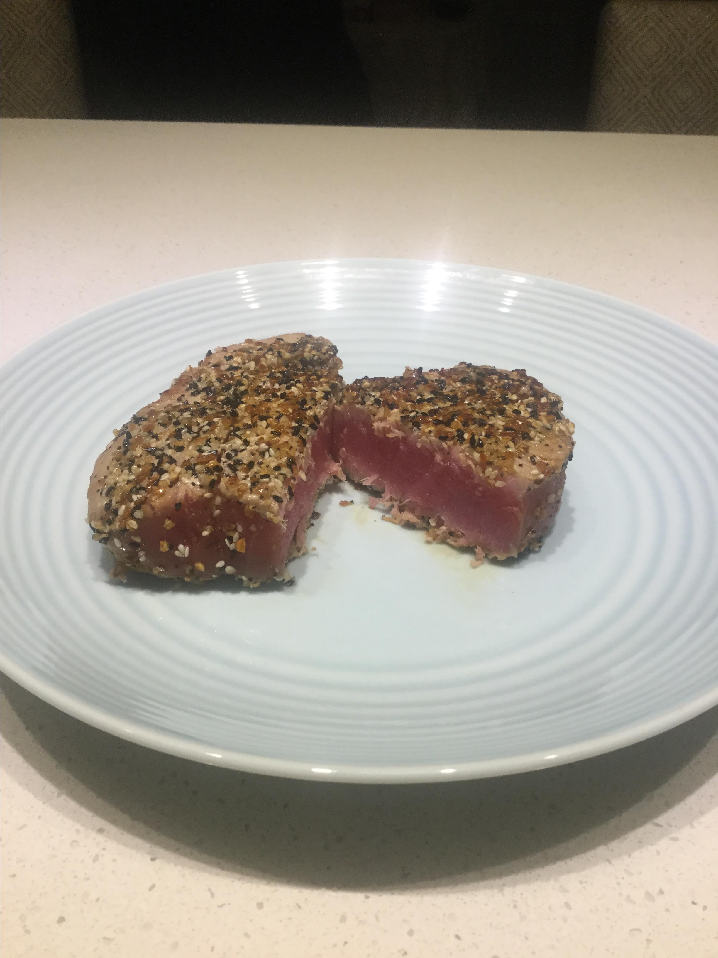 Asian Sesame Seared or Grilled Tuna (Gluten Free)
