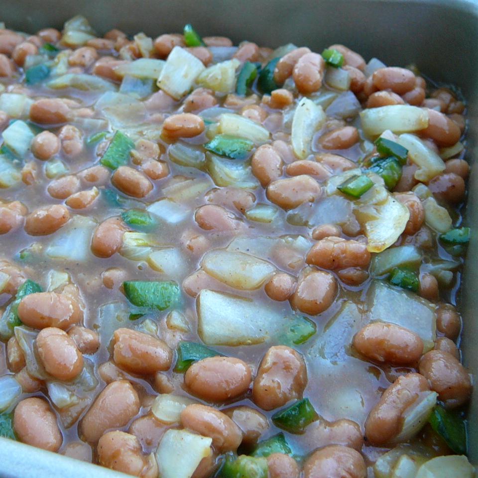 Asian Style Spicy Baked Beans