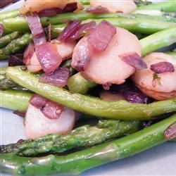 Asparagus and Water Chestnuts