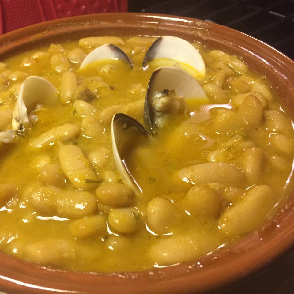 Asturian Beans with Clams