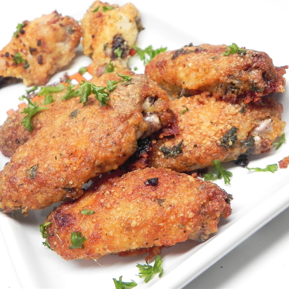 Awesome Crispy Baked Chicken Wings