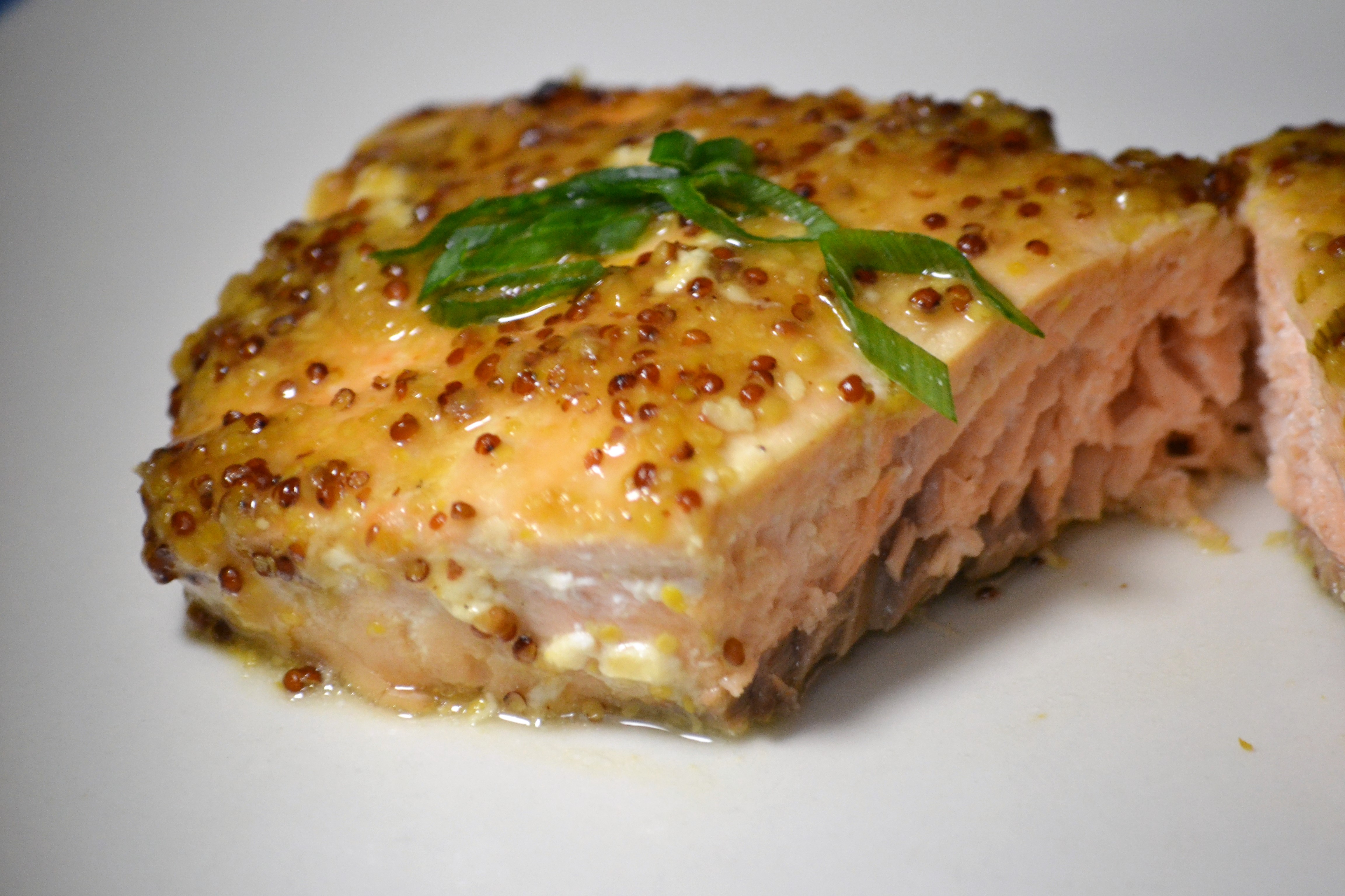 Awesome Honey-Mustard Simple Salmon