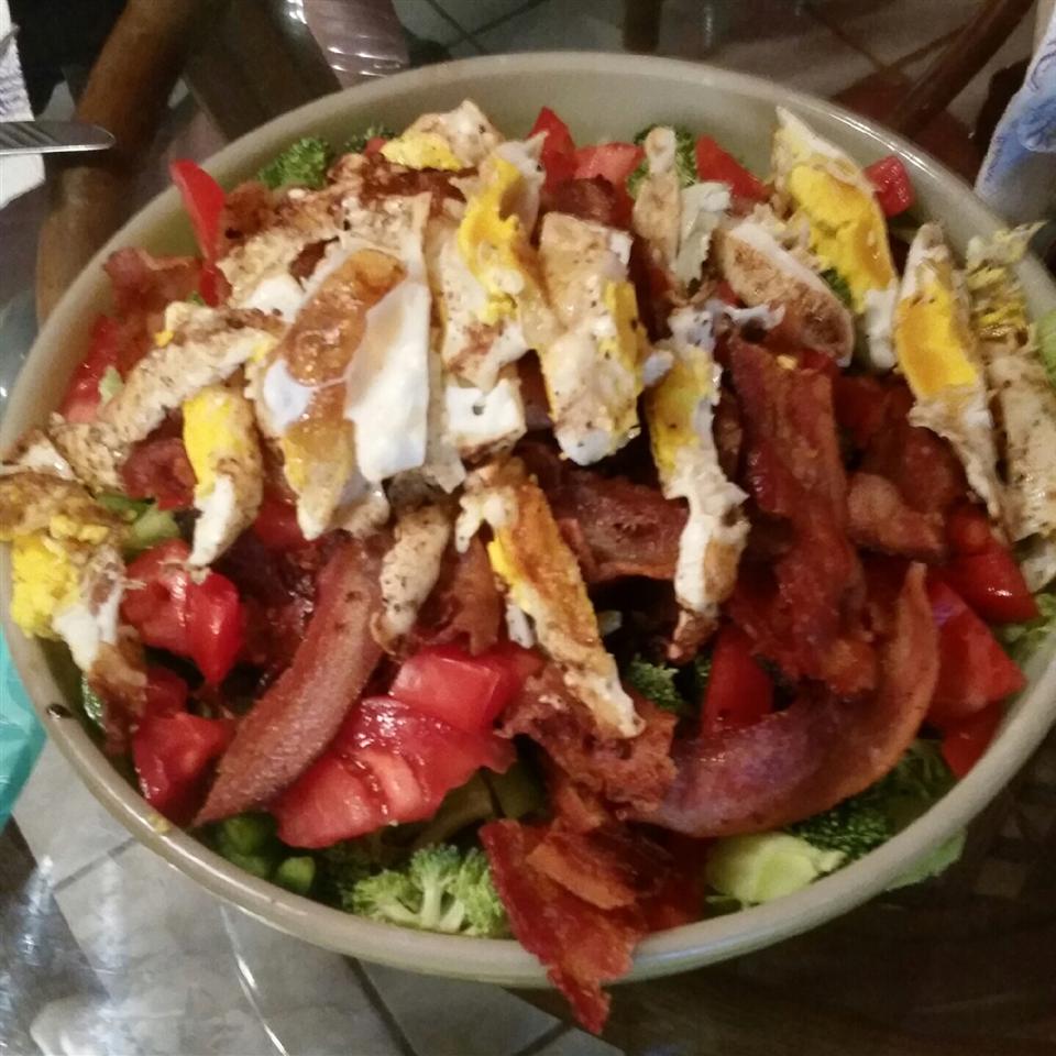 Bacon and Egger Dinner Salad