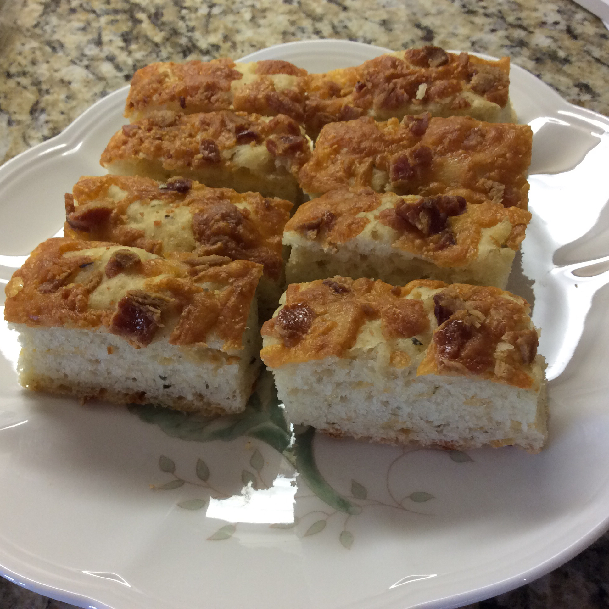 Bacon, Herb and Cheese Snack Bread