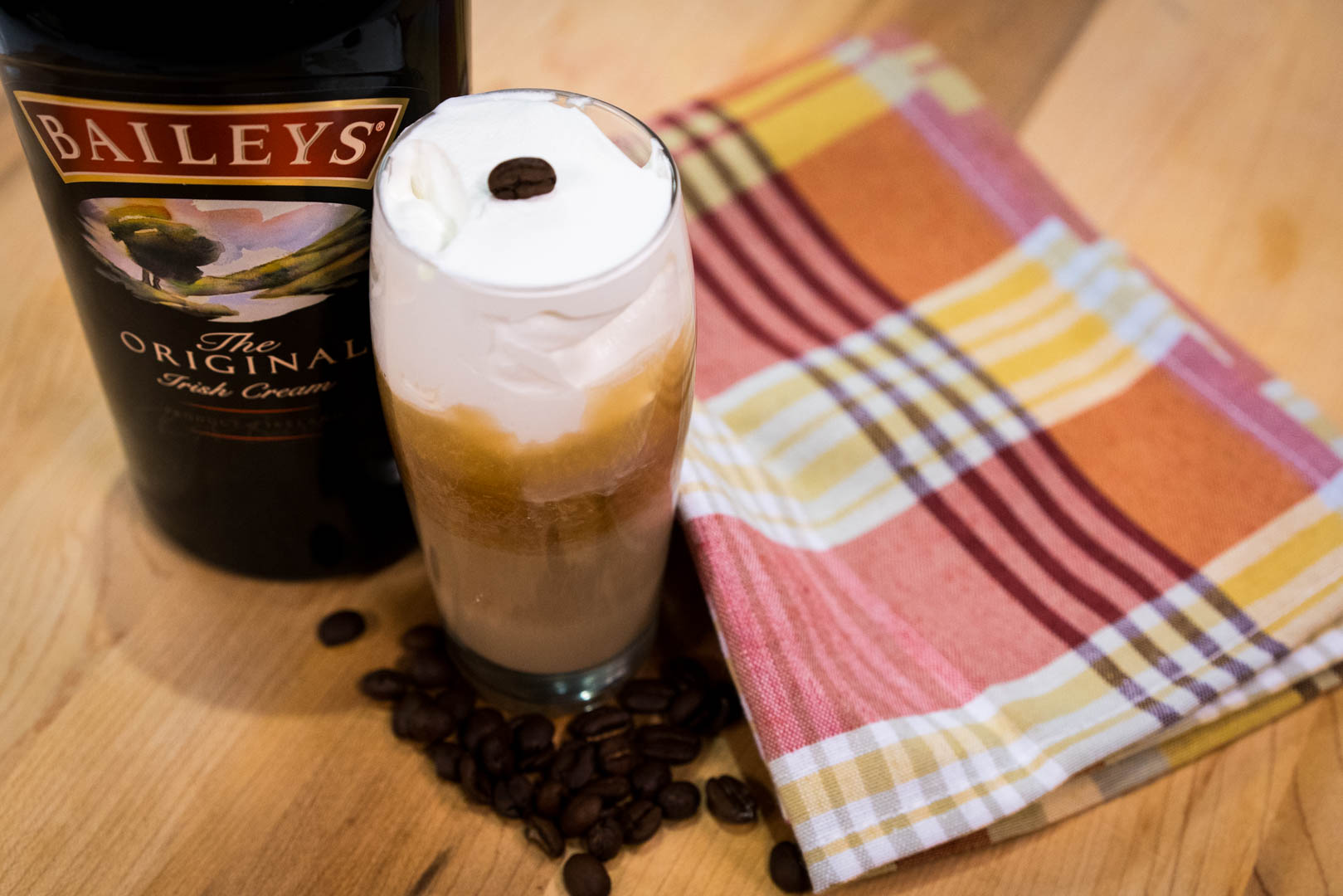 Baileys Layered Coffee Cocktail