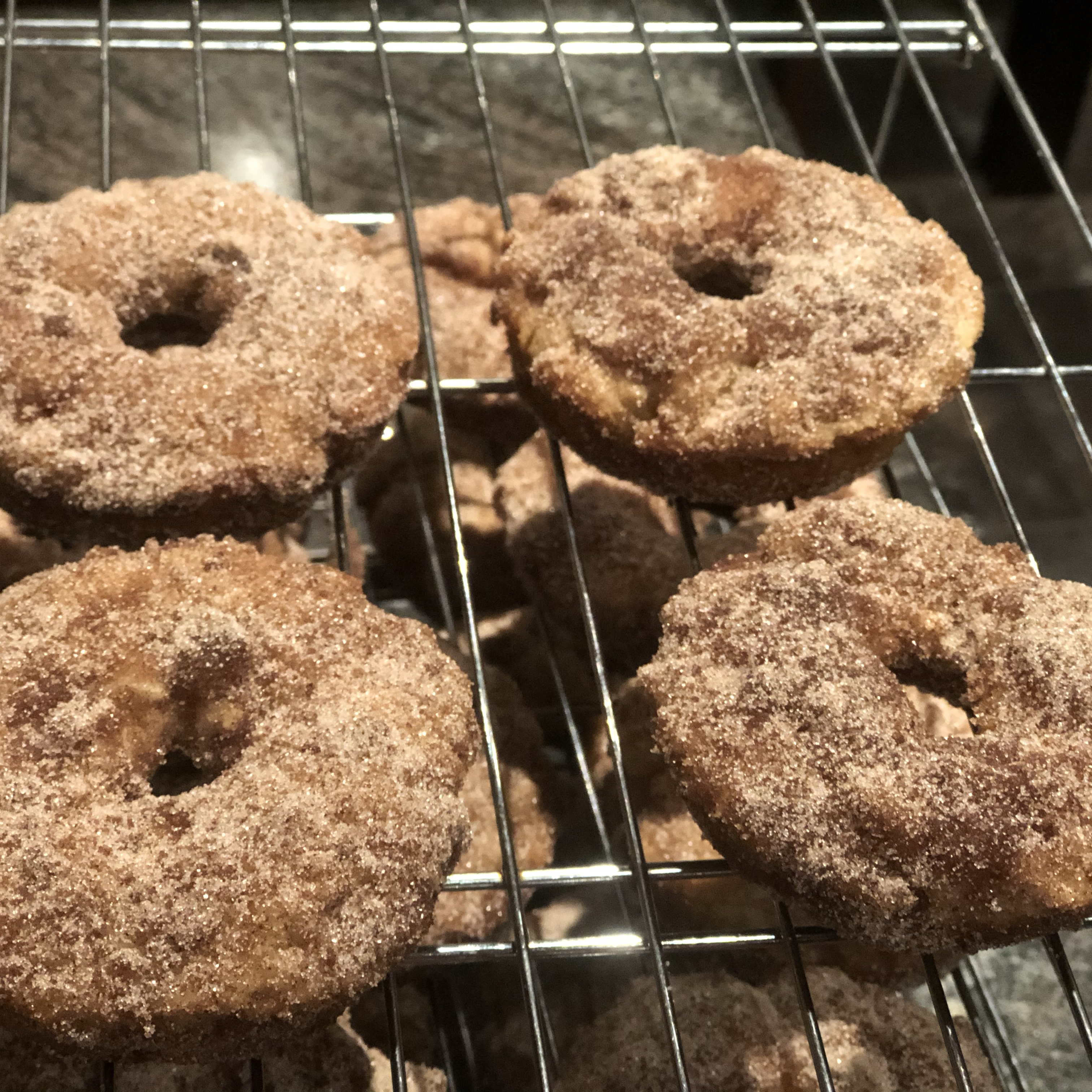 Baked Apple Doughnuts