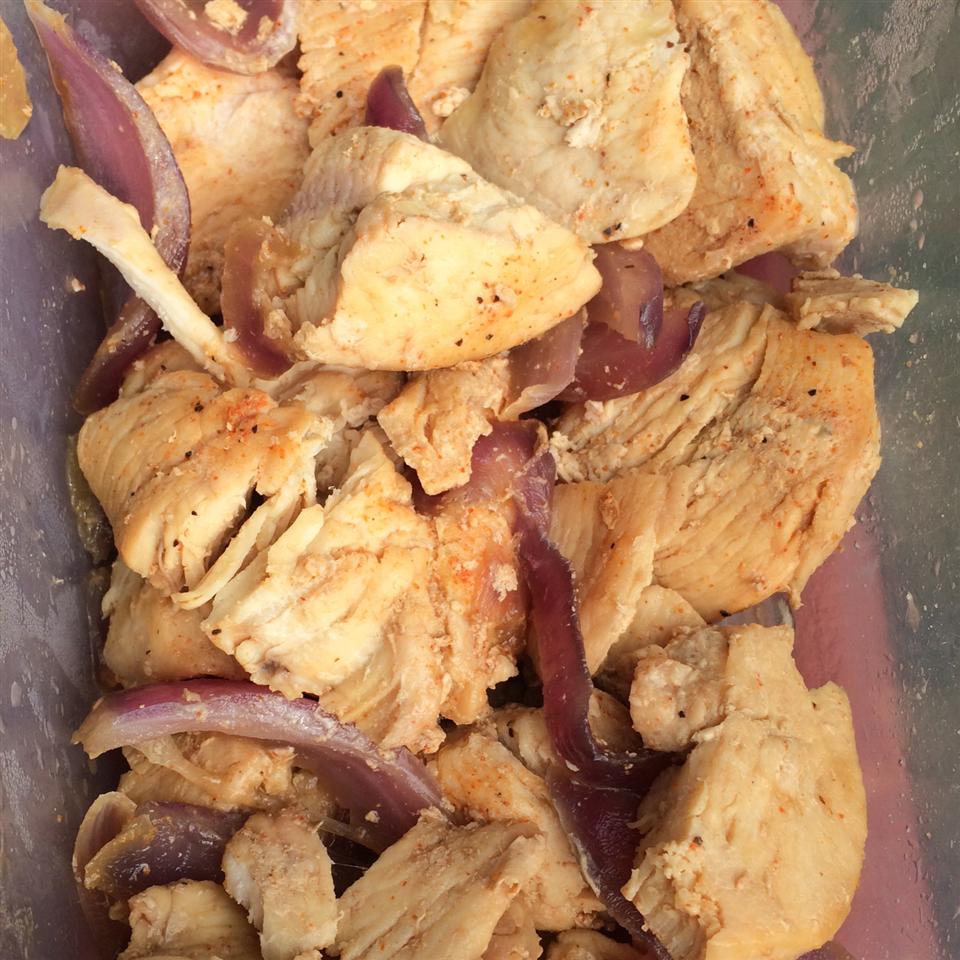 Baked Chicken and Onions