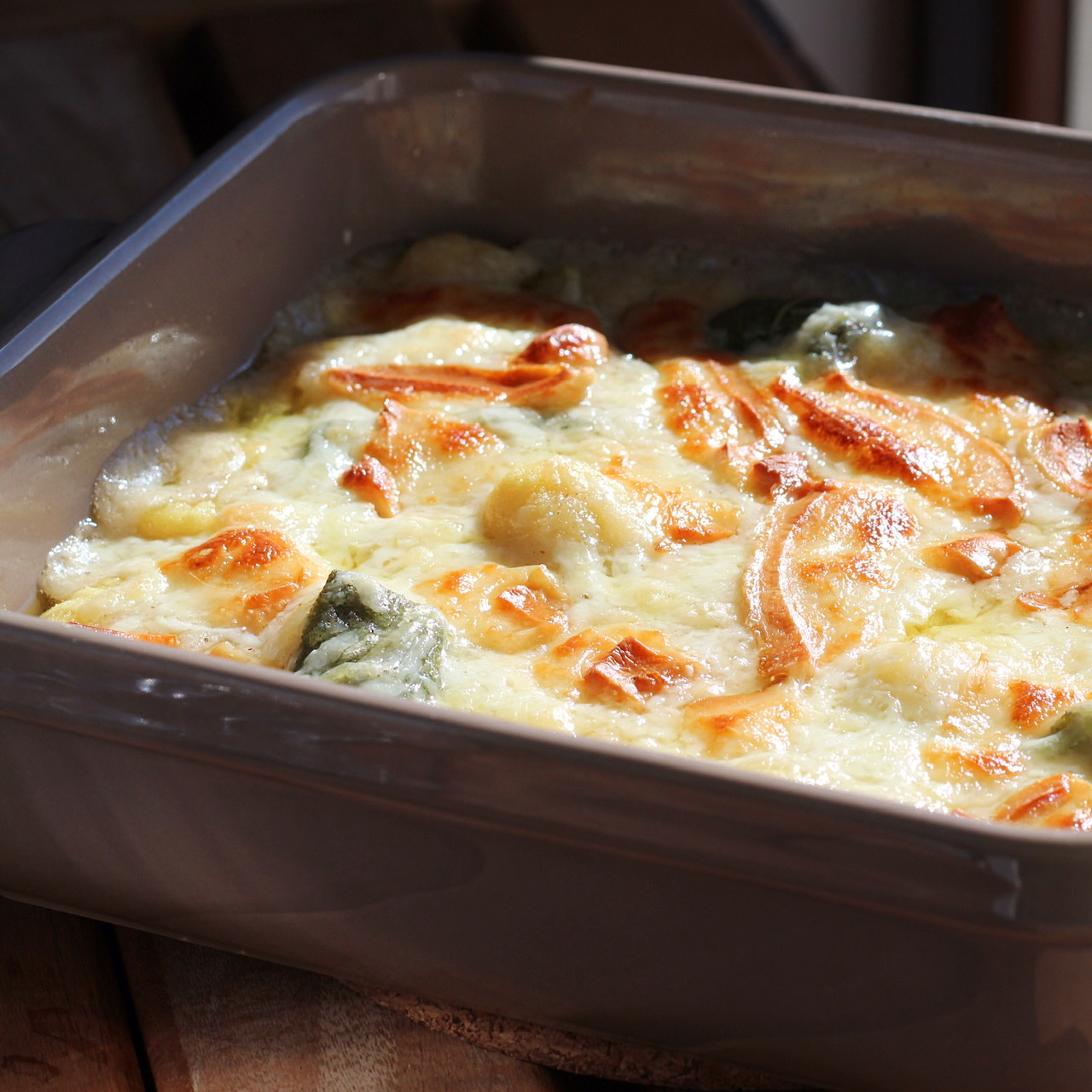 Baked Gnocchi with Sage and Cheese
