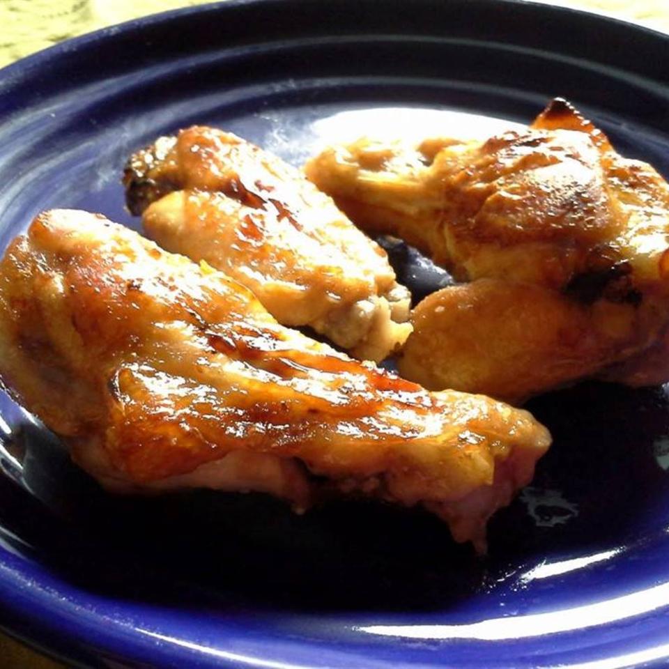 Baked Sticky Chicken Wings