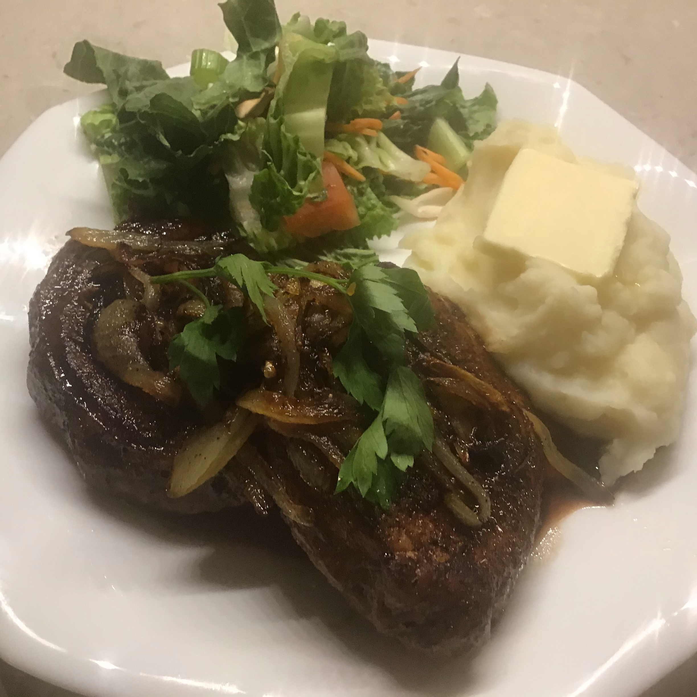Balsamic Pork Chops with Caramelized Onions