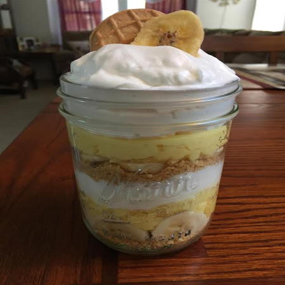 Banana Cream and Nutter Butter® Treat in a Jar