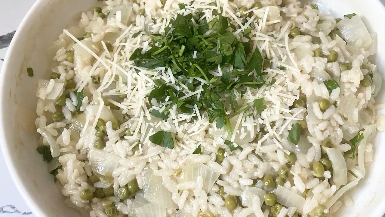 Basic Microwave Risotto