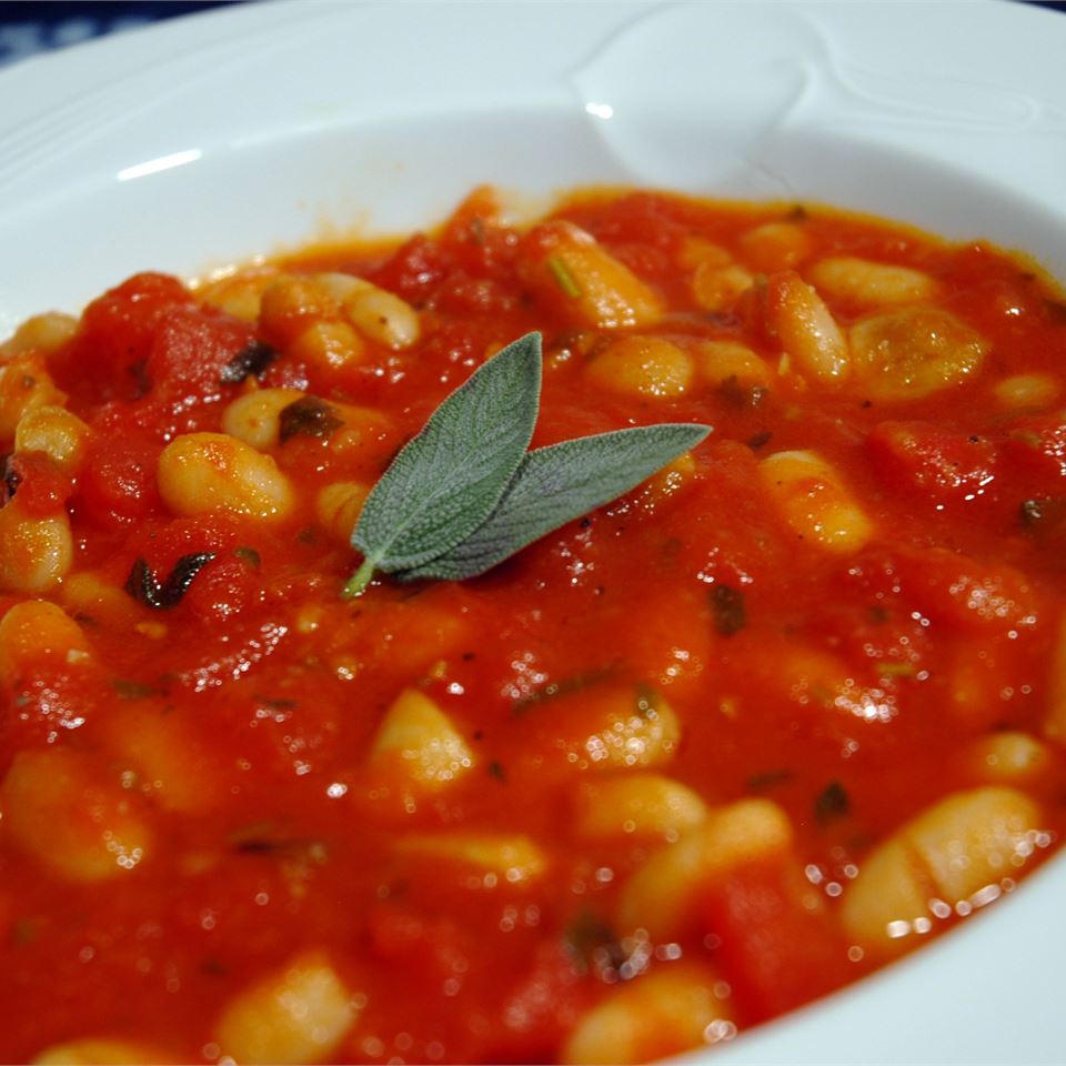 Bean and Tomato Stew with Sage