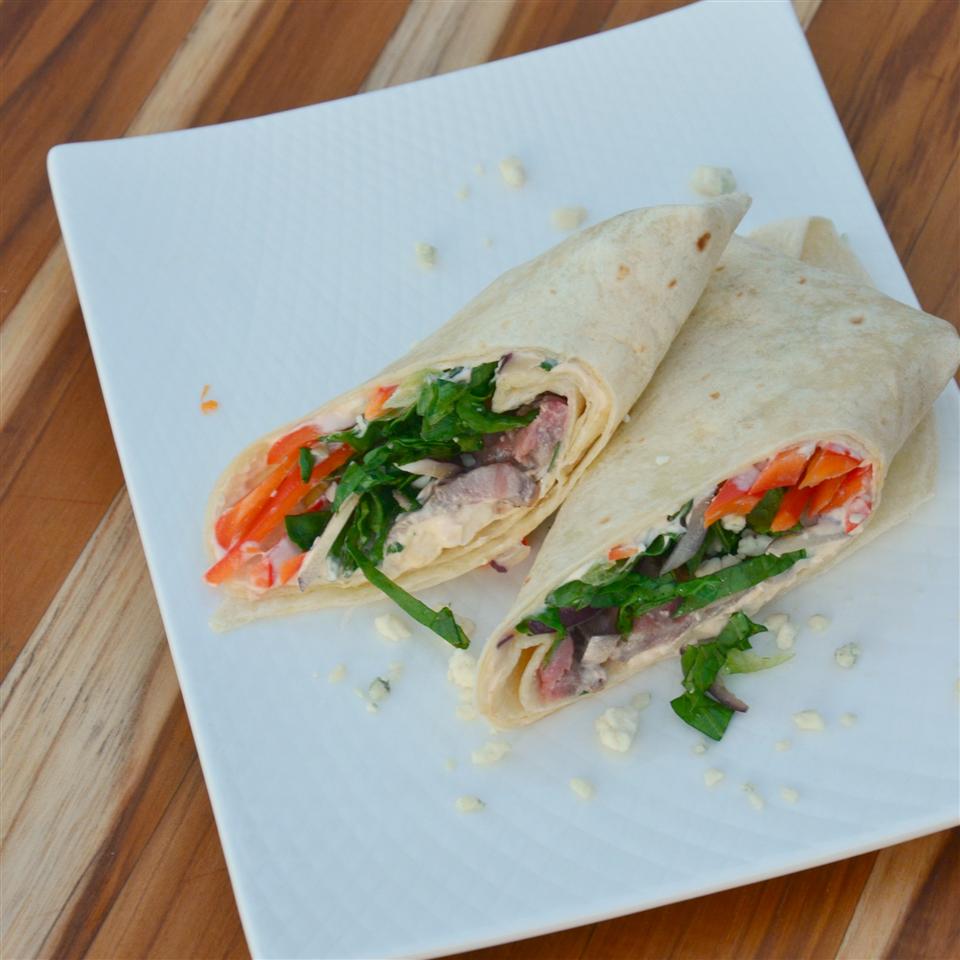 Beef and Blue Cheese Wrap