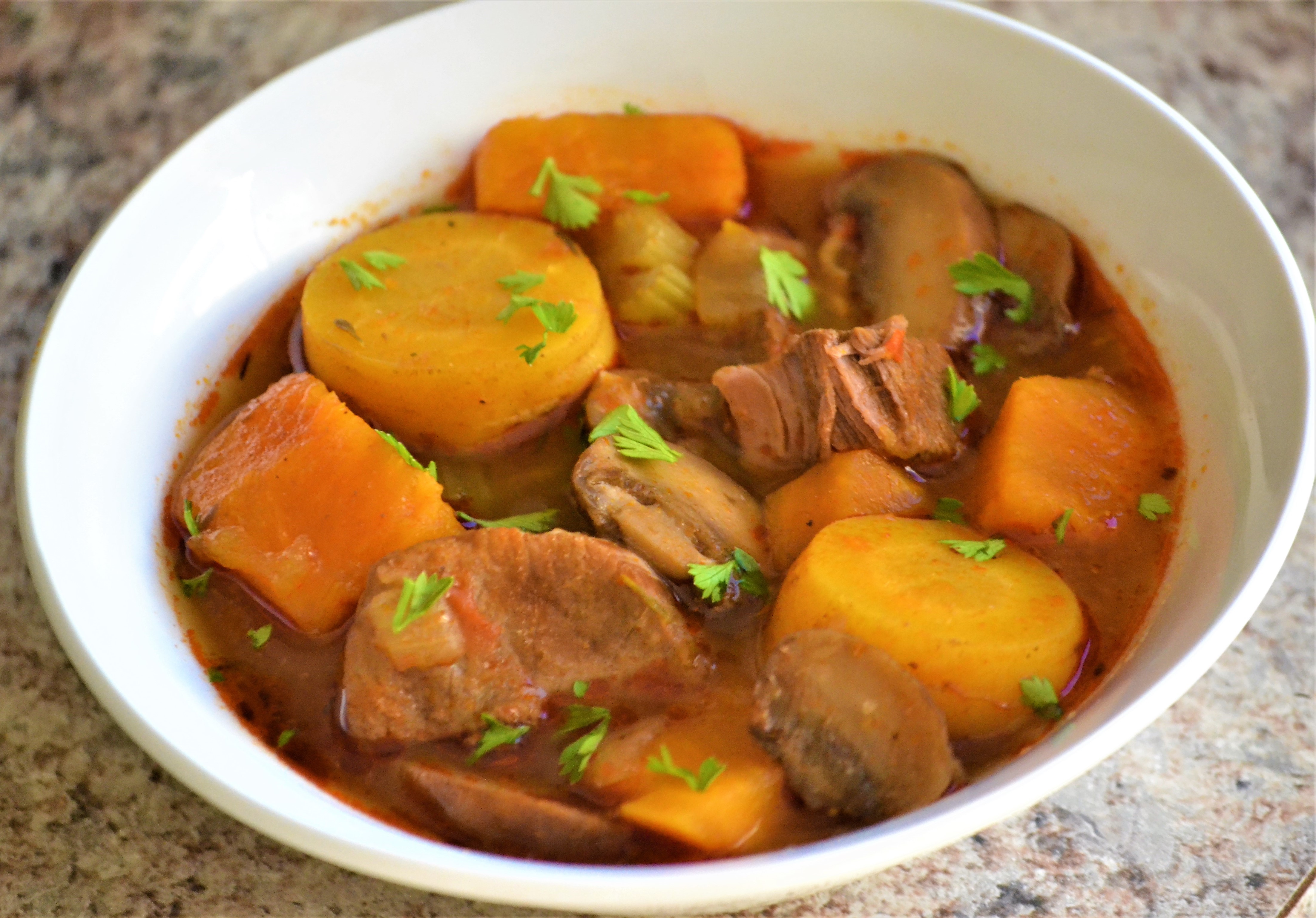 Beef and Sweet Potato Stew