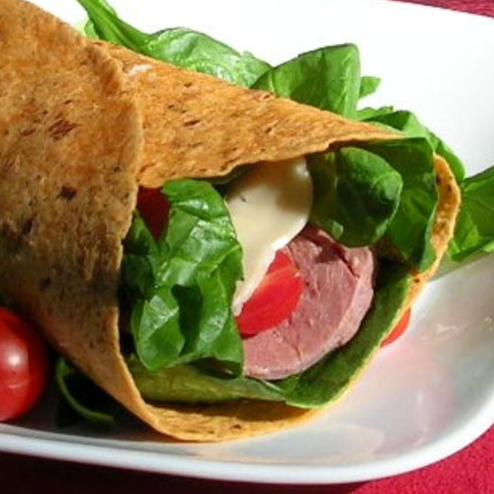 Beef and Swiss Wrap