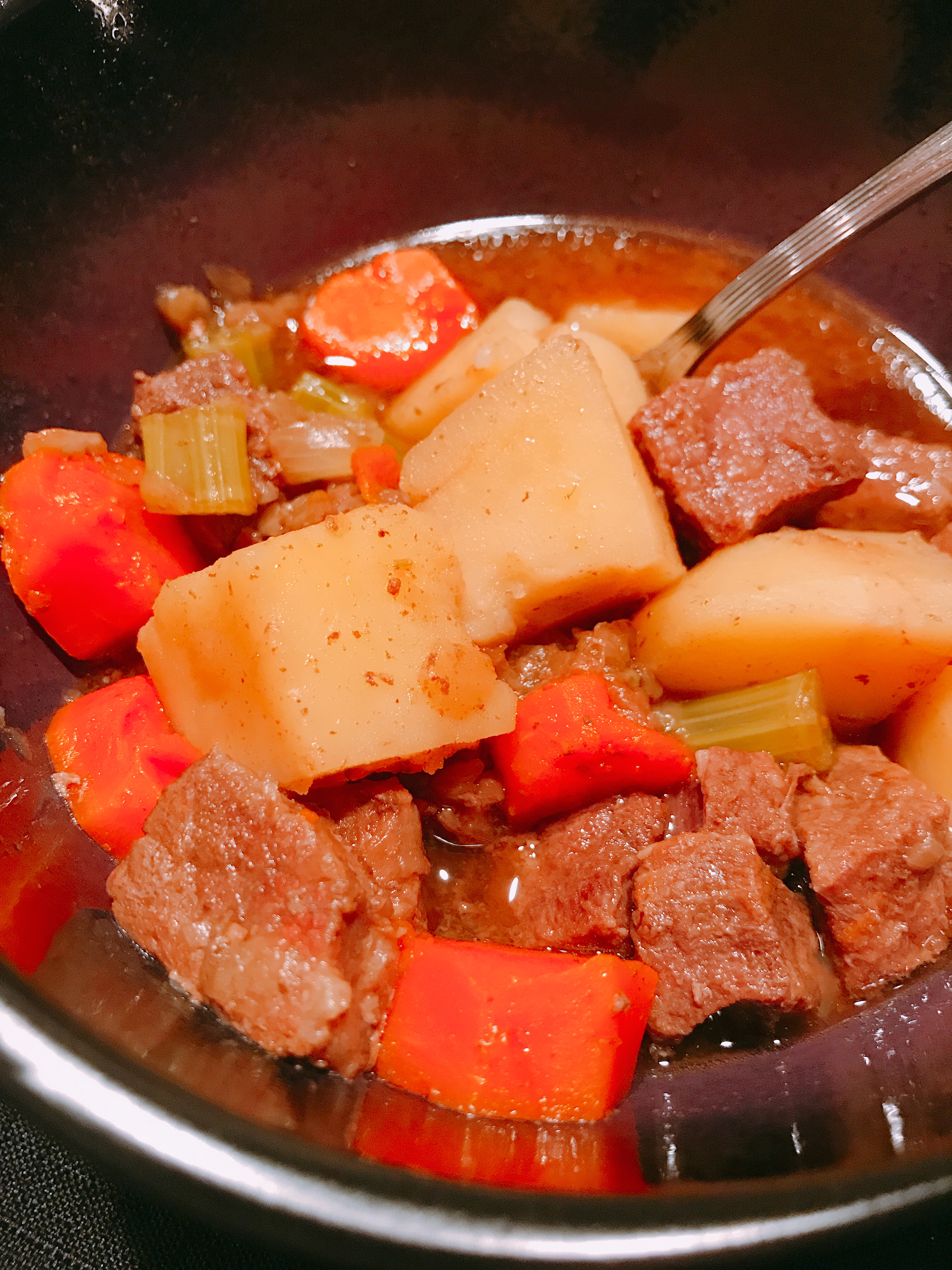 Beef Stew in the Pressure Cooker