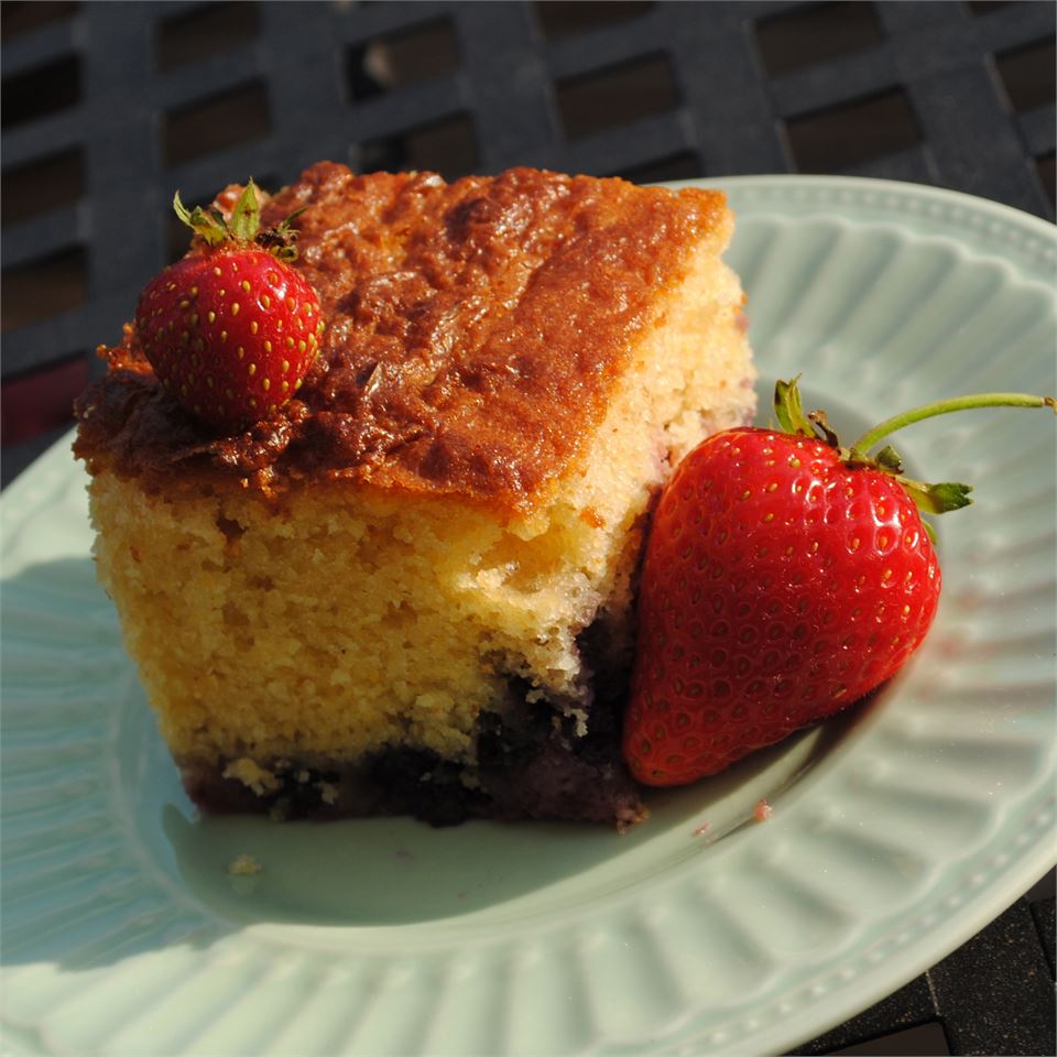 Berry Cornmeal Cake