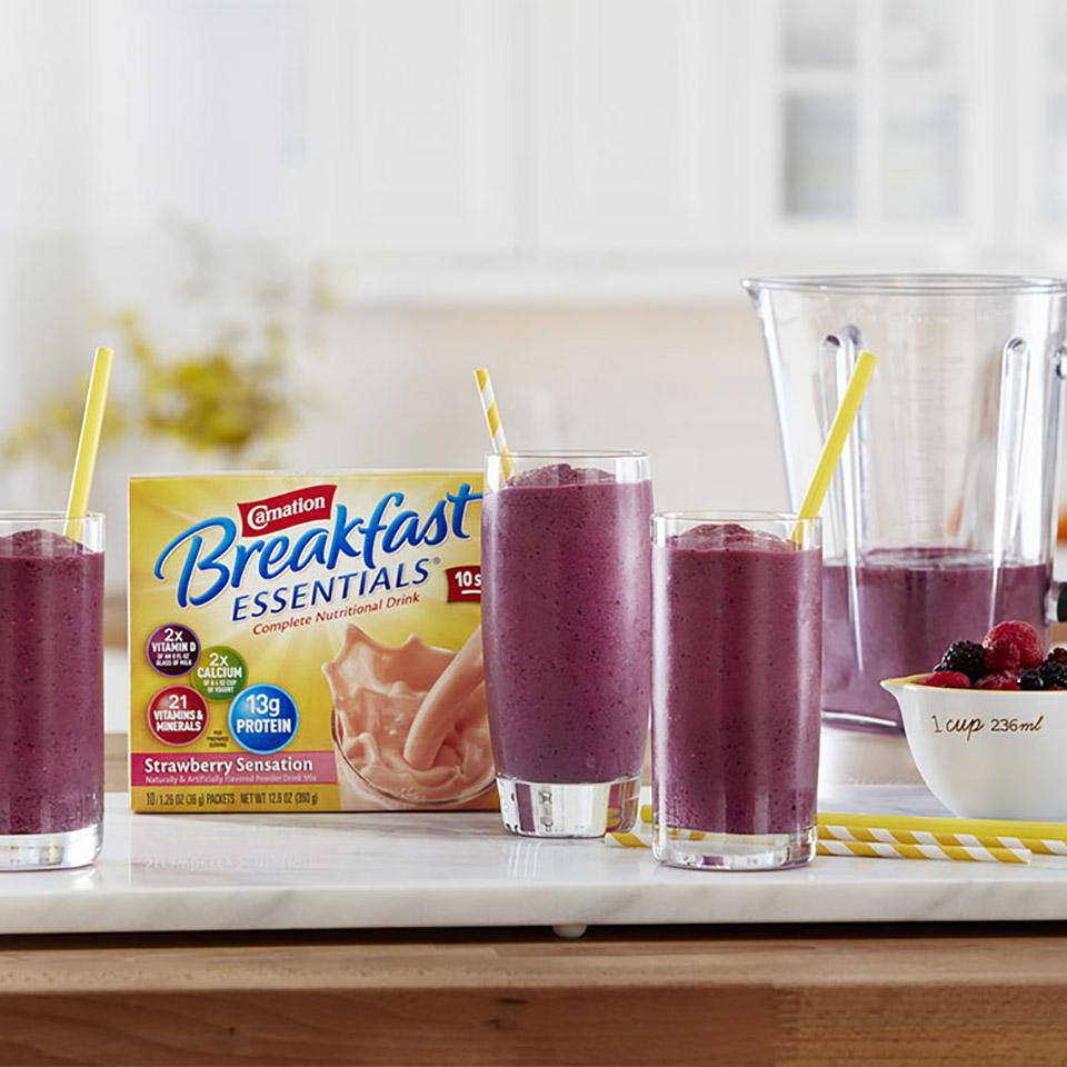 Berry Smoothie from Carnation Breakfast Essentials®