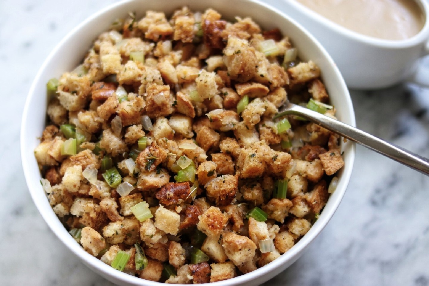 Better-than-Boxed Vegan and Gluten-Free Stuffing