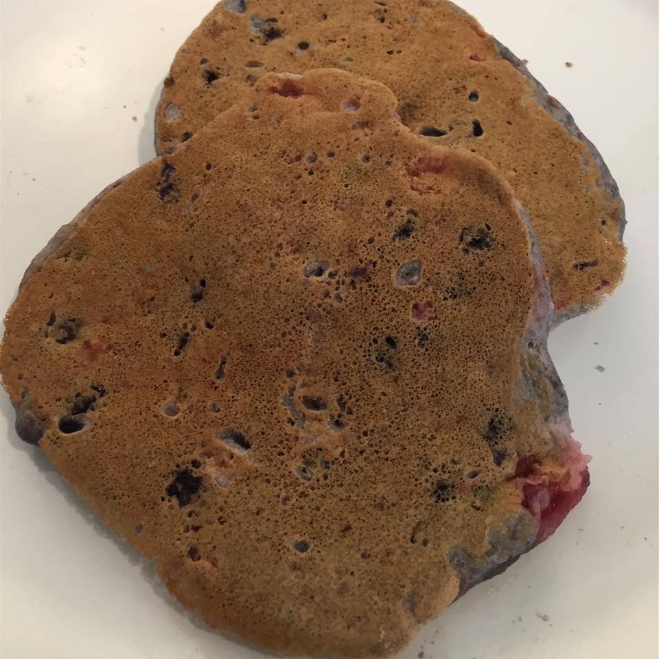 Blended Berry Pancakes