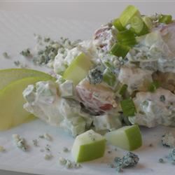 Blue Green and Red Potato Salad