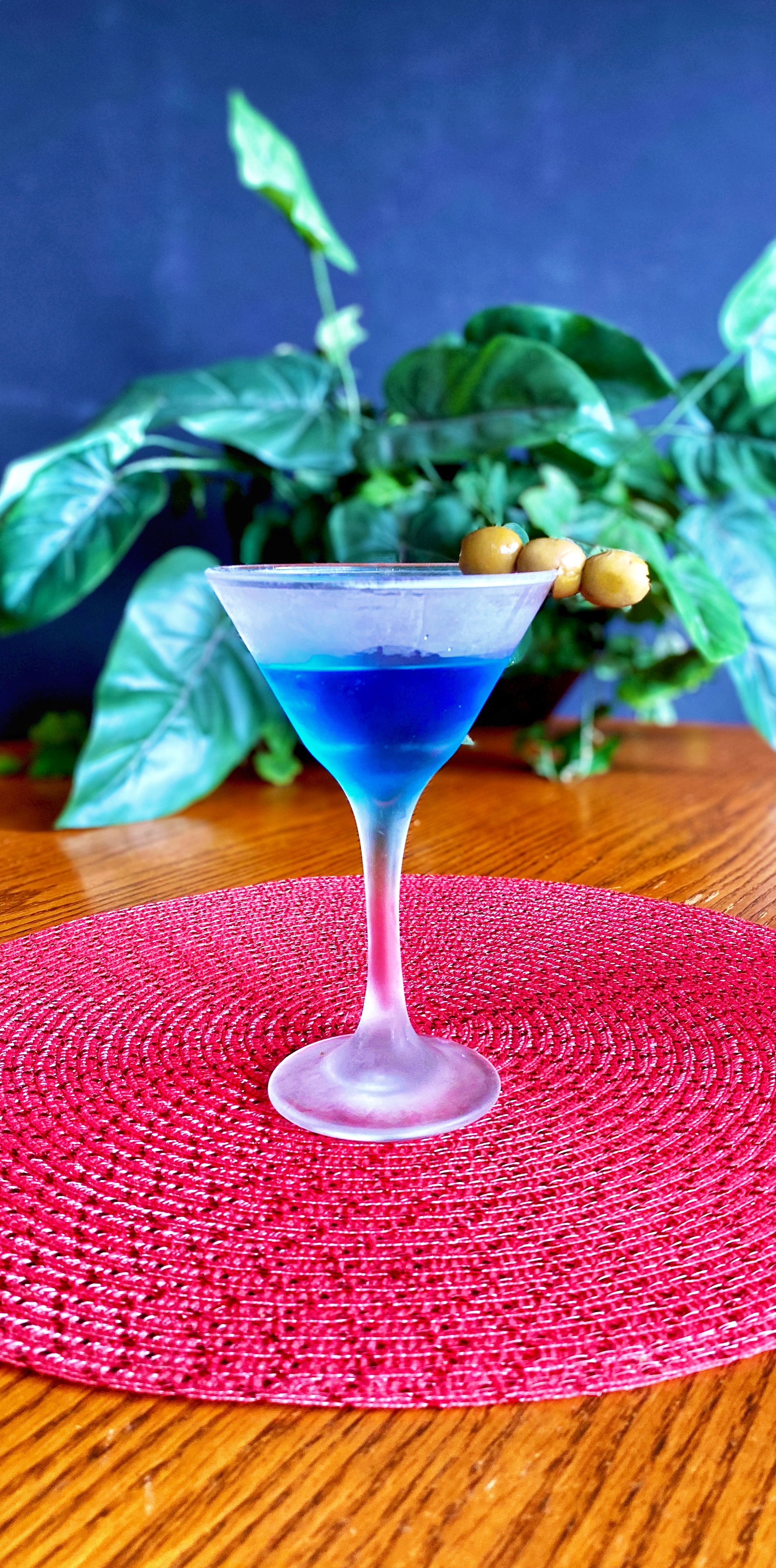 Blue Sky Martini