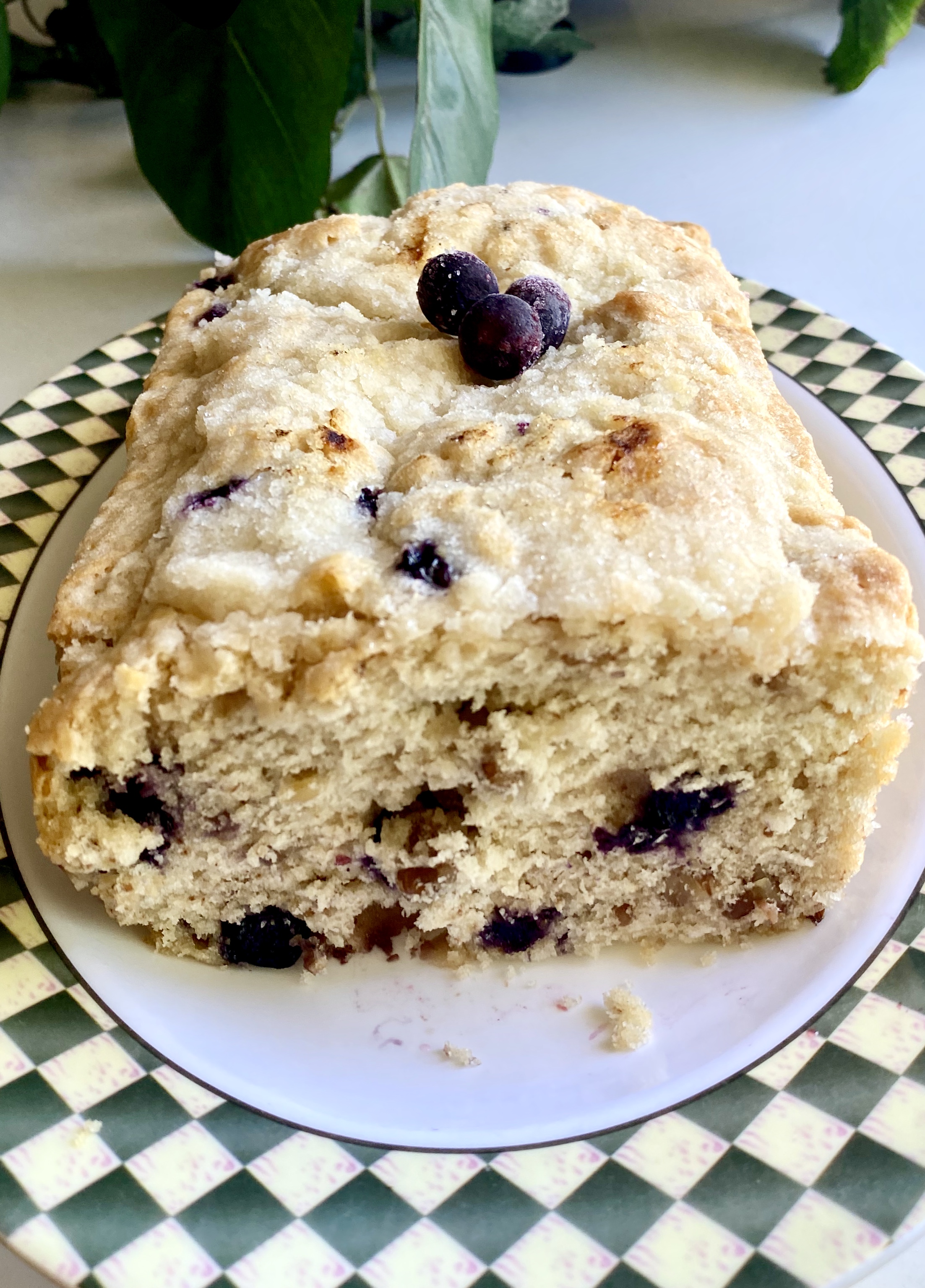 Blueberry Bread with Buttermilk