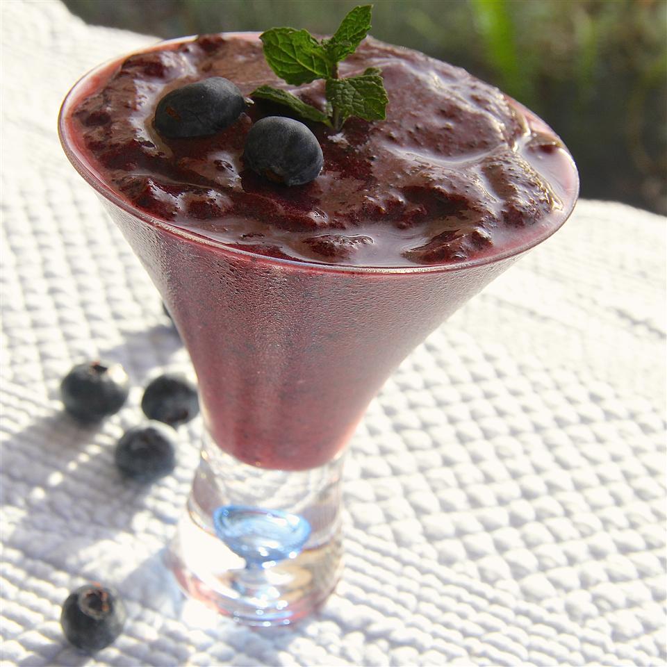 Blueberry Mint Smoothie