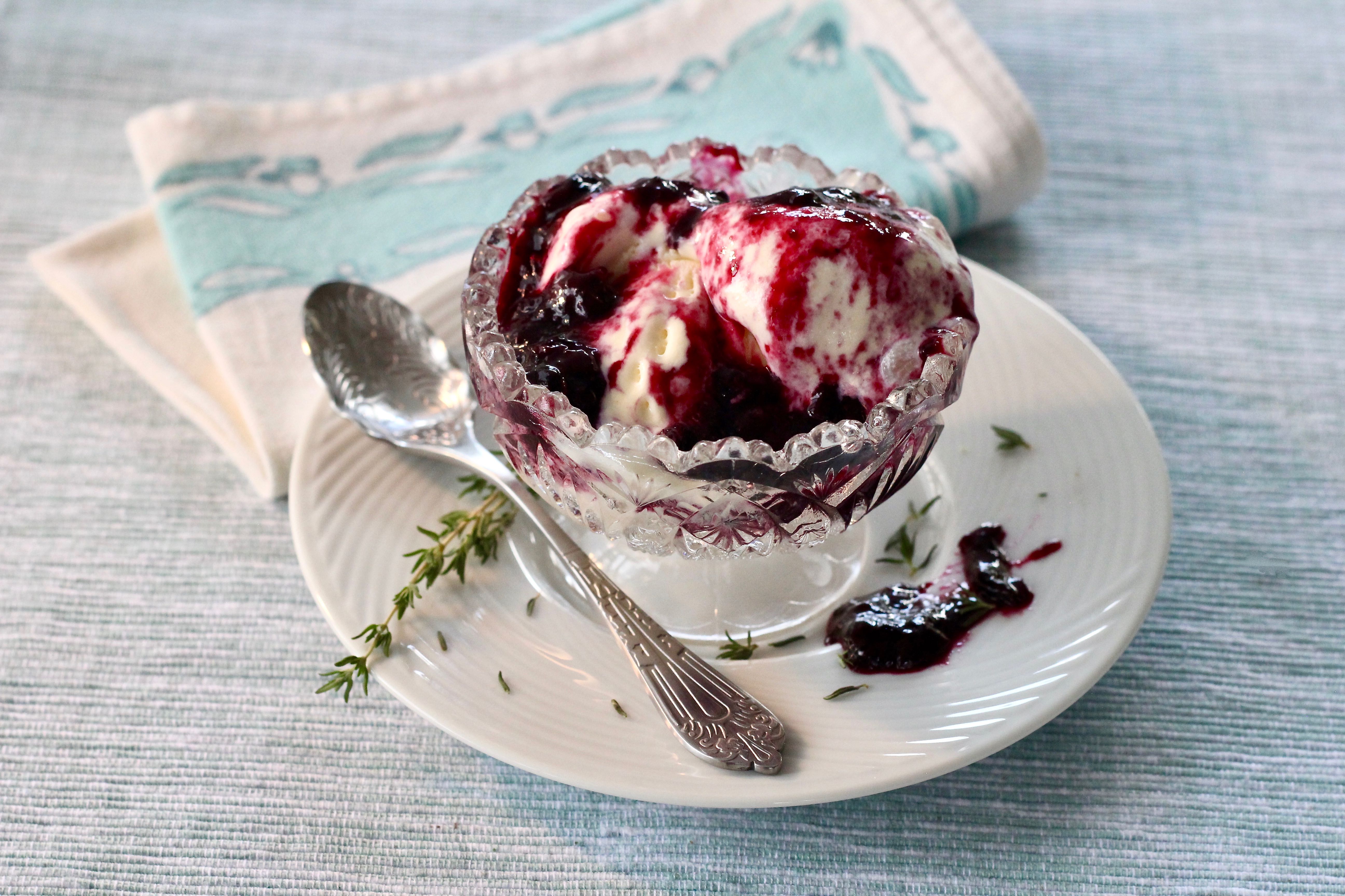 Blueberry-Thyme Compote
