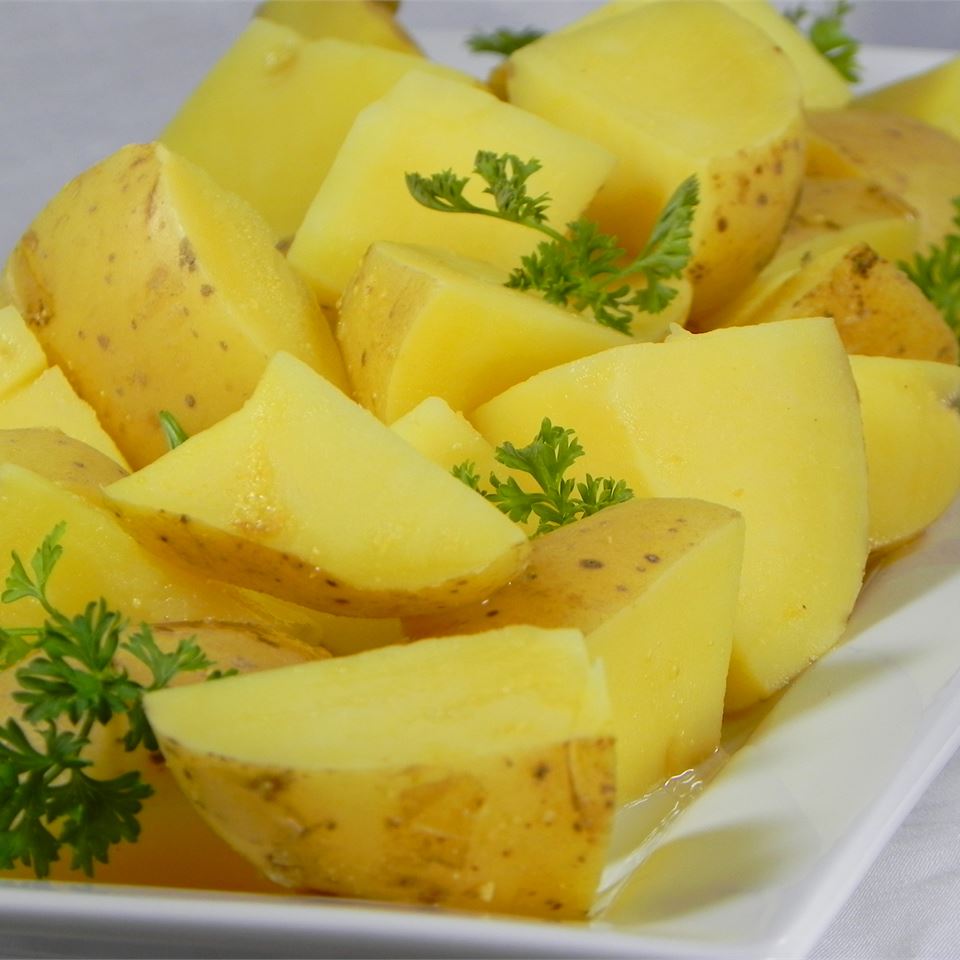 Boiled Mustard Potatoes