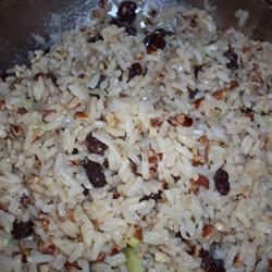 Boozy Rice with Nuts and Berries