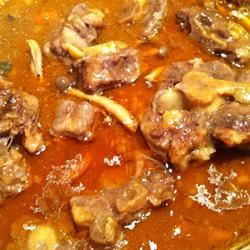 Braised Oxtail Stew