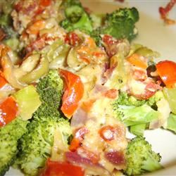 Broccoli and Tomato Bake