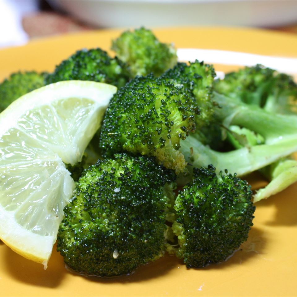 Broccoli in Roast Chicken Drippings
