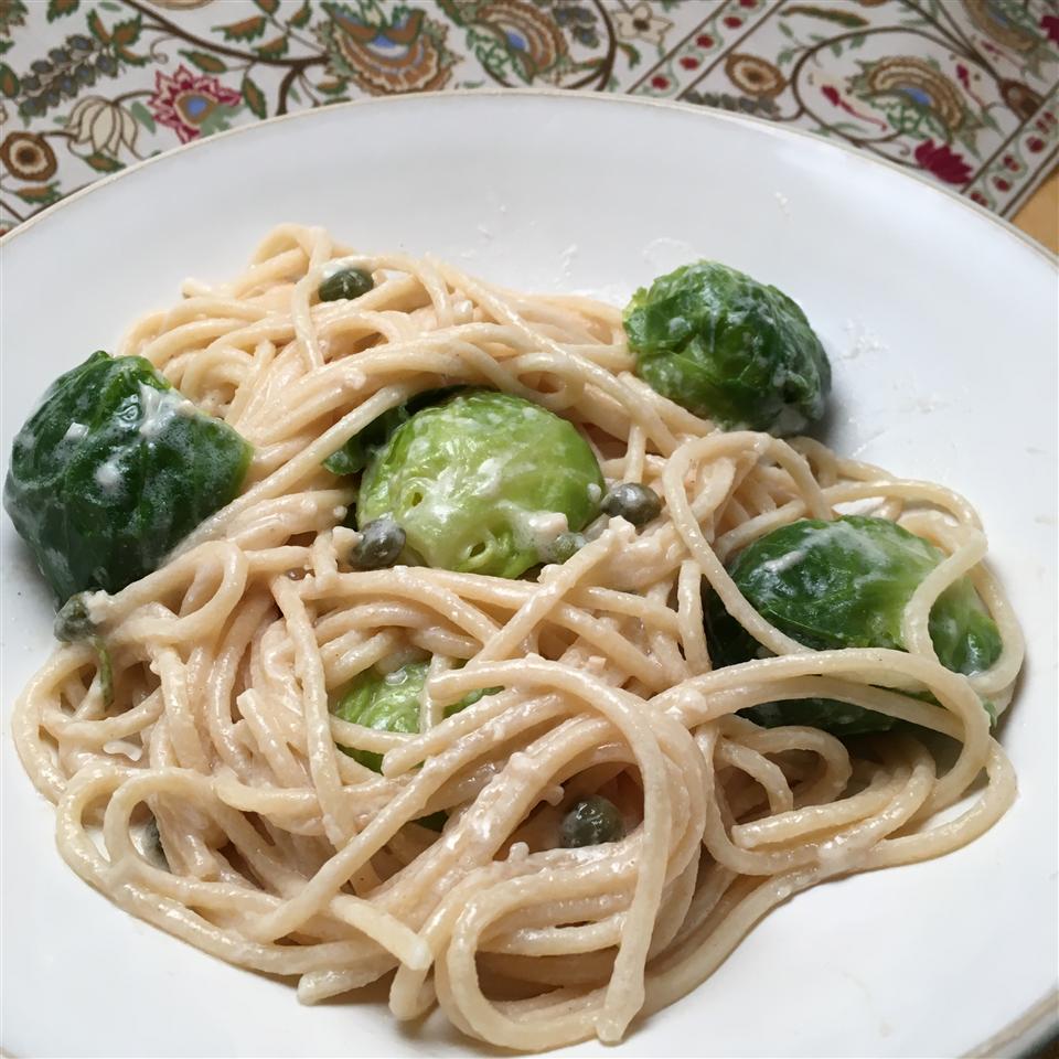 Brussels Sprout Spaghetti