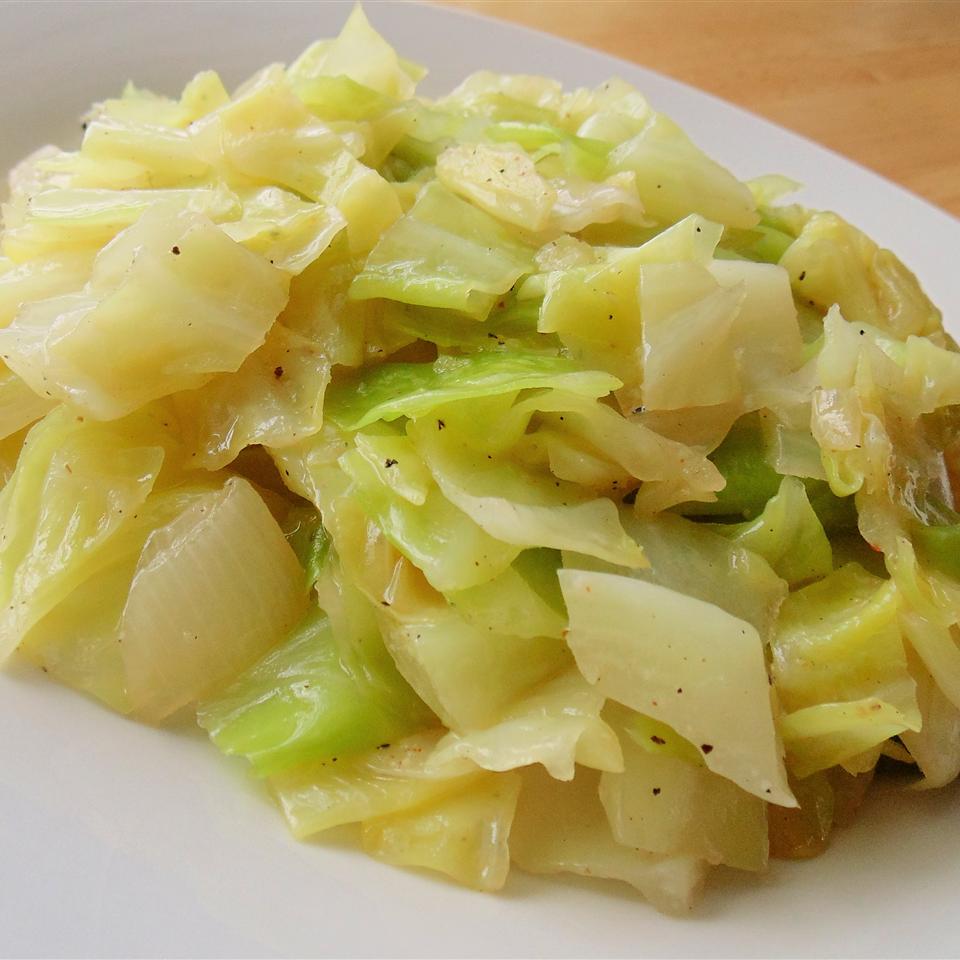 Buttered-Braised Cabbage