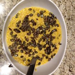 Butternut Squash Risotto with Toasted Pumpkin Seeds