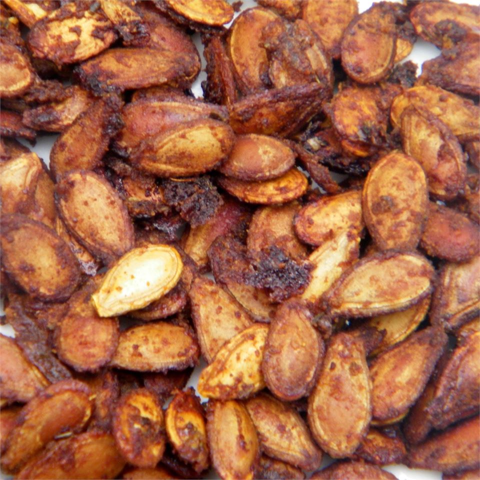 Cajun Spiced Roasted Pumpkin Seeds